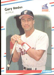 1988 Fleer Baseball Cards      408     Gary Redus
